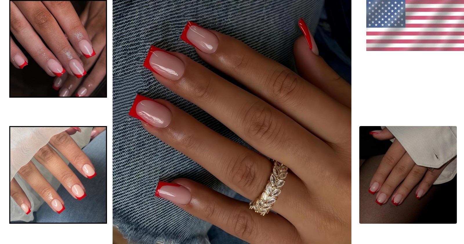 Natural Thick Extra Short French Tip Nails – 30 Pcs for Effortless Elegance