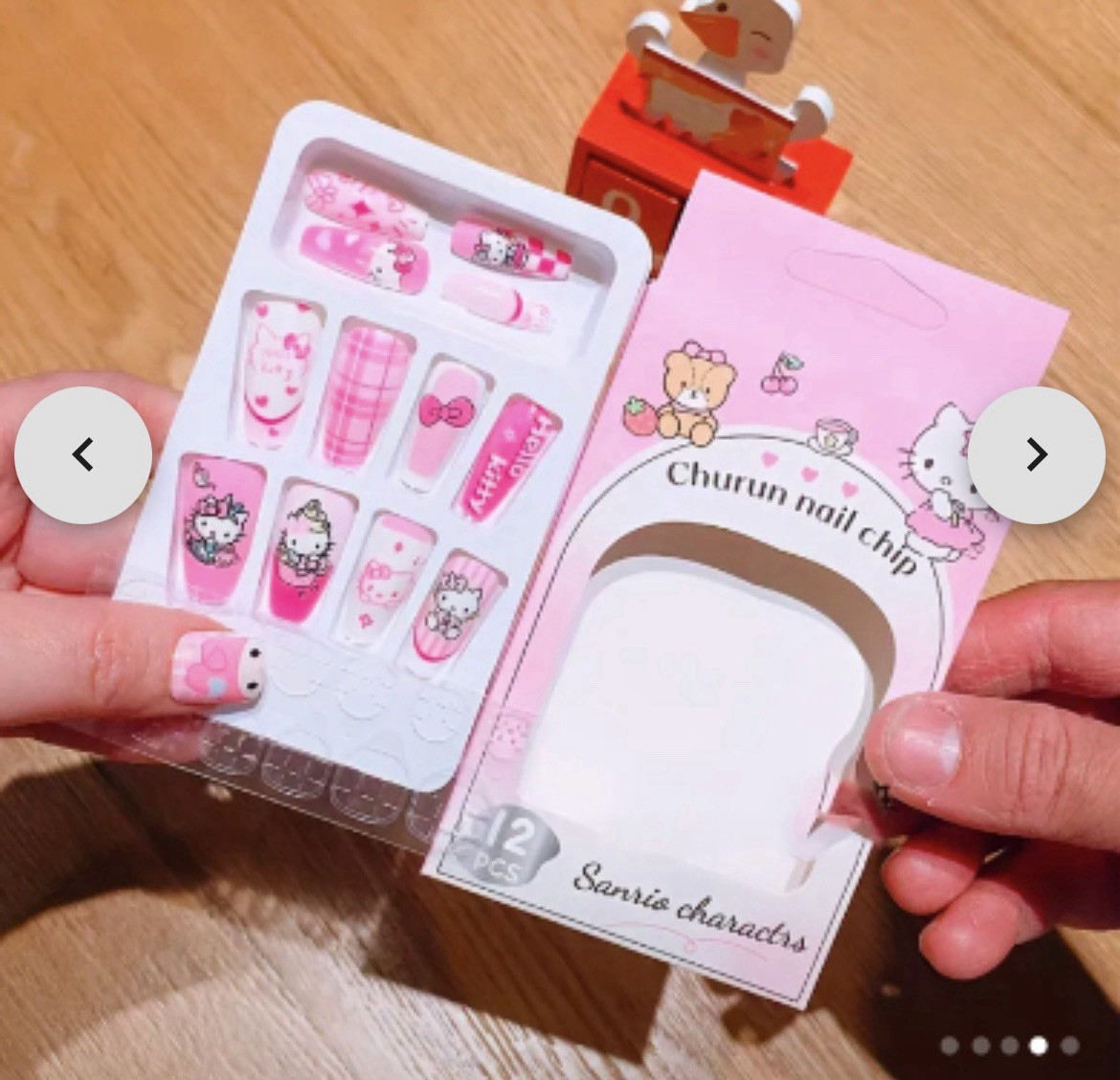 Authentic Sanrio My Melody Press On Nails, One size Fits Most