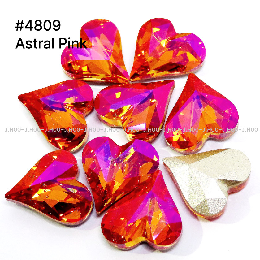 Swarovski 4809 Sweet Heart Fancy Stone 13*12mm(1pcs)