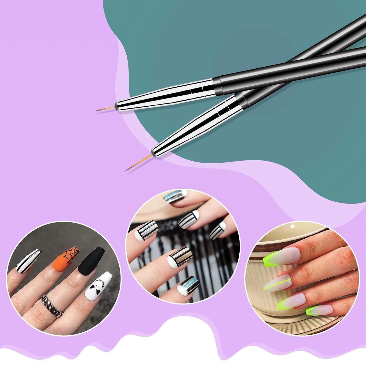 Versatile 6PCS Nail Dotting Tools Set for Creative Nail Art & Crafting