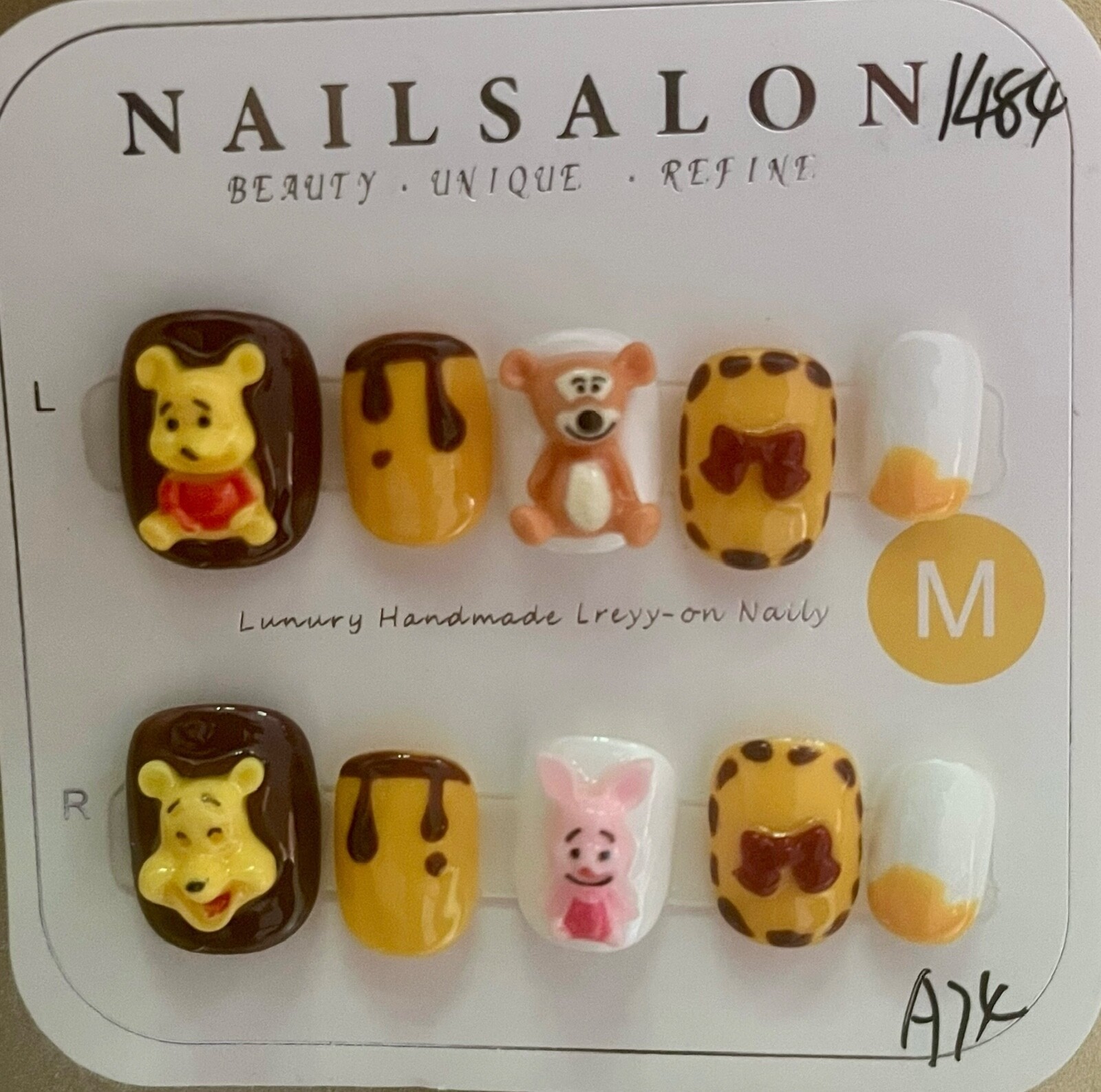 25Set Lot Price $111.9,100%Hand Made press on Nail, Free Glue&Essential Tools