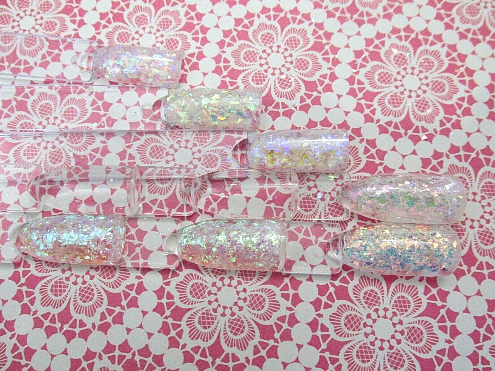 Fantasy Unicorn Dandruff glitter Mylar micro shards nail art tumblers slime