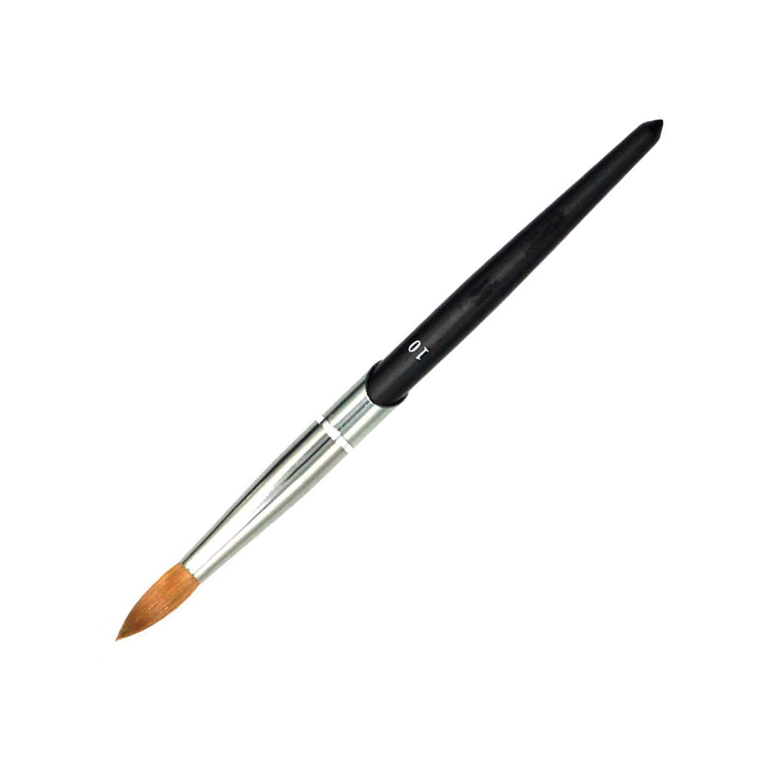 Nylon Brush Hair Pro UV Gel Nail Art Acrylic Draw Painting Carving Pen Brush