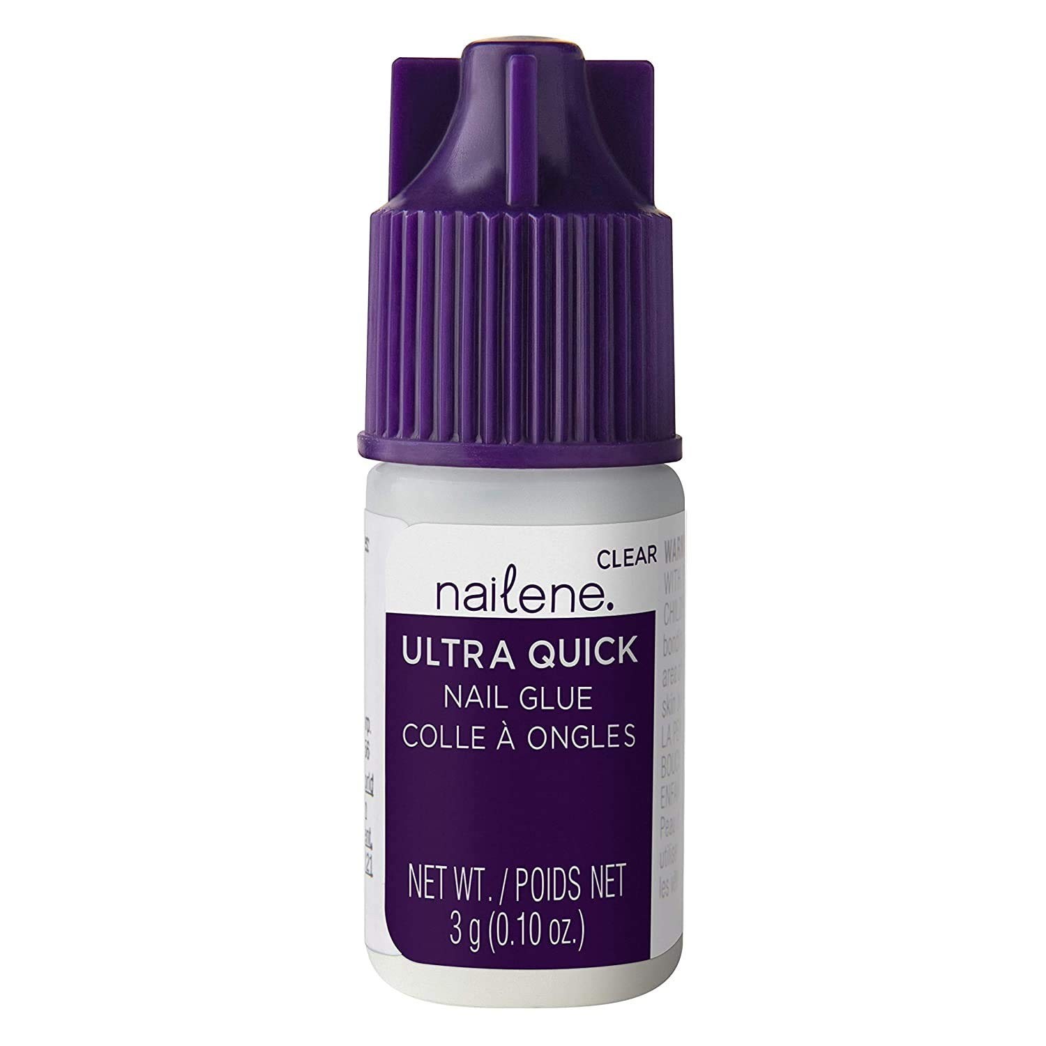 Water-Resistant Nail Glue – Long-Lasting Hold for Stylish Nails – 0.10 Fl Oz