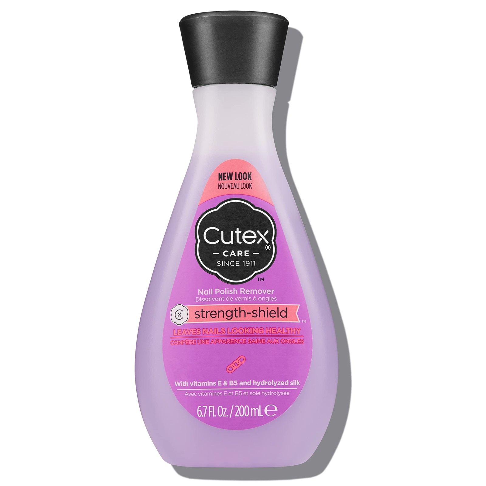 Cutex Strength 6.7 Fl Oz (Pack of 1), Shield Nail Polish Remover