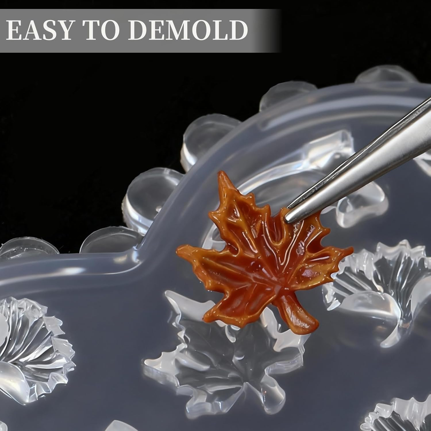 6PCS Silicone Nail Molds, 3D Nail Art Molds with Carving Pen-Multiple Shapes Flo