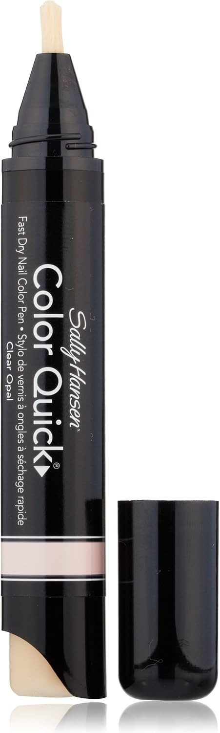 Sally Hansen Color Quick Fast Dry Nail Color Pen 01 Clear Opa! 0.135 fl oz