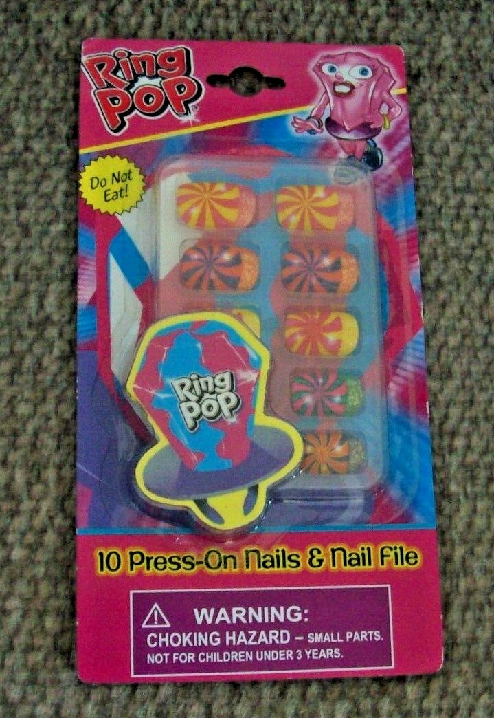 Ring Pop 10 Press-On Nails & Nail File