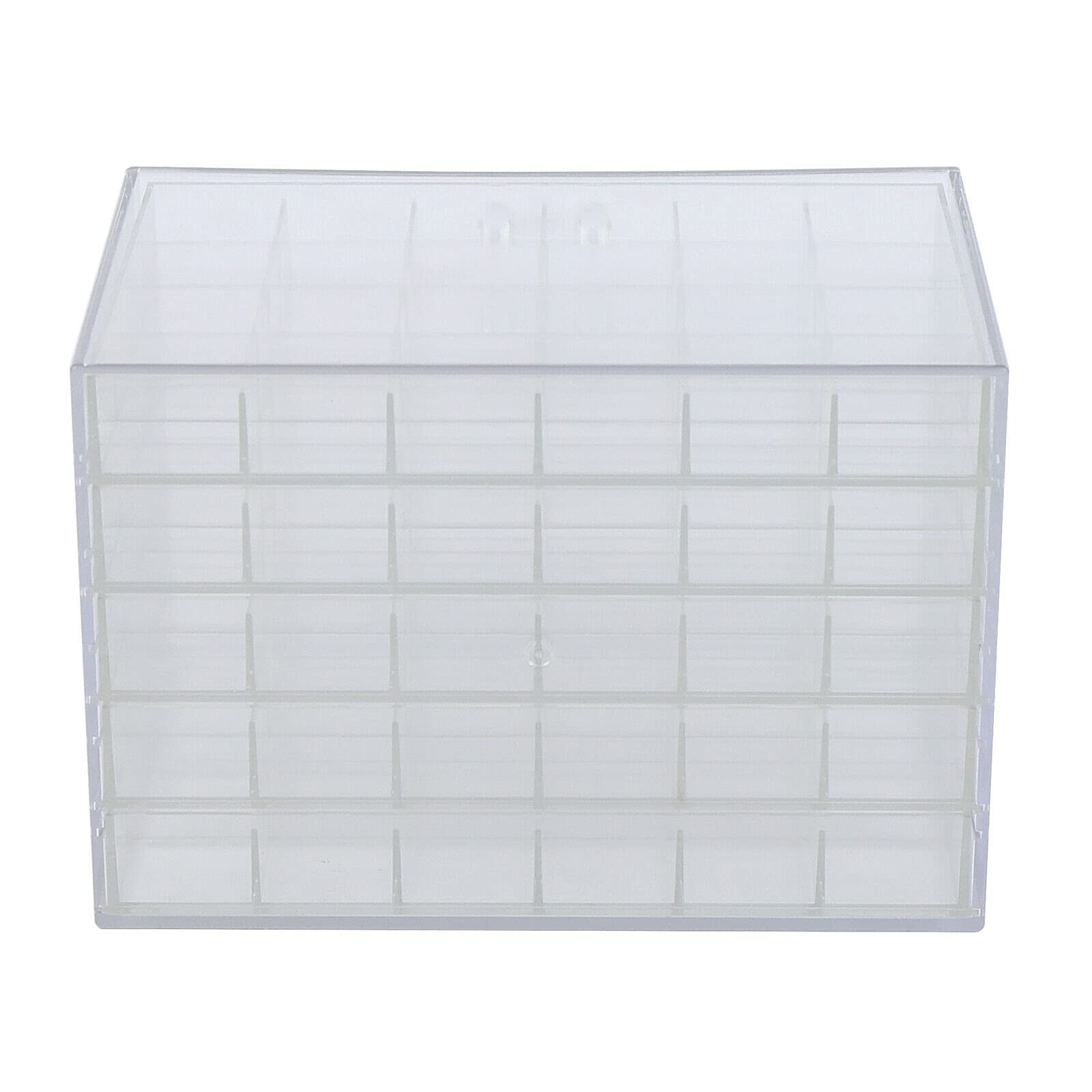 5 Layers Nail Art Supplies Display Organizer 120 Grids Nail Art Storage Box