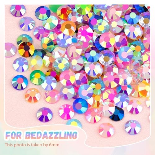 BELLEBOOST 35000Pcs Jelly Large Pack + 3Pcs Glue Jelly Multicolored 3mm