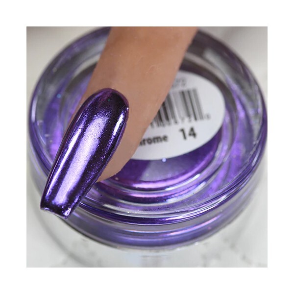 Cre8tion Chrome Nail Art Effect Powder 1g – #14