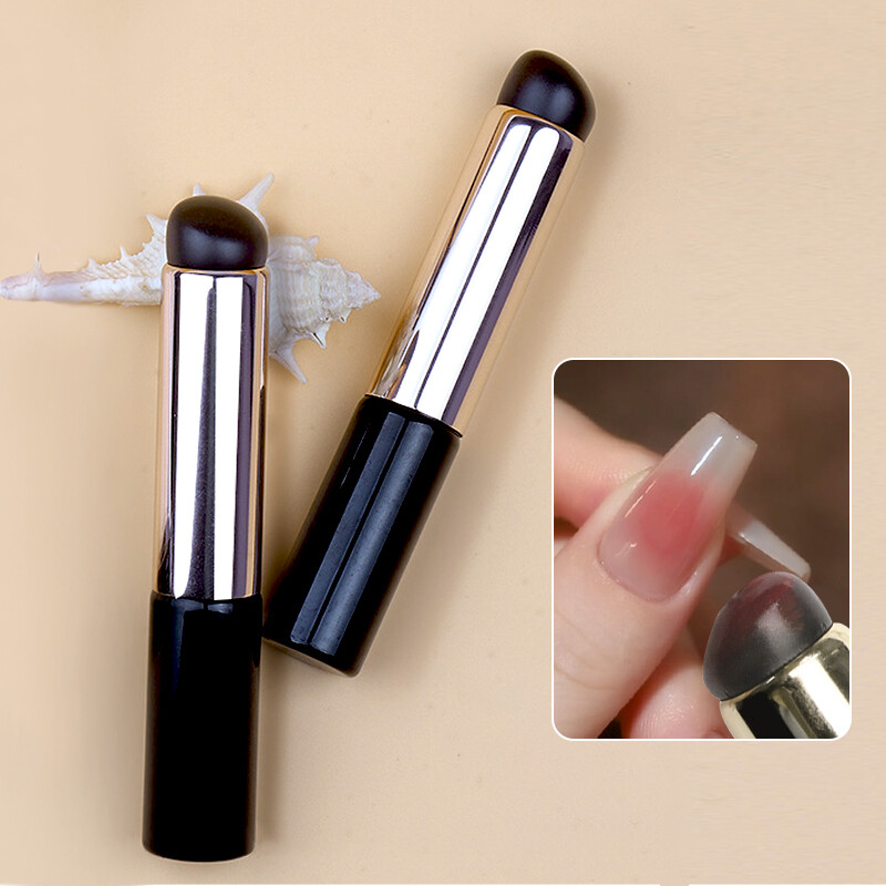 Nail Art Silicone Applicator Sticks Chrome Pigment Dust Applying Manicure Tool