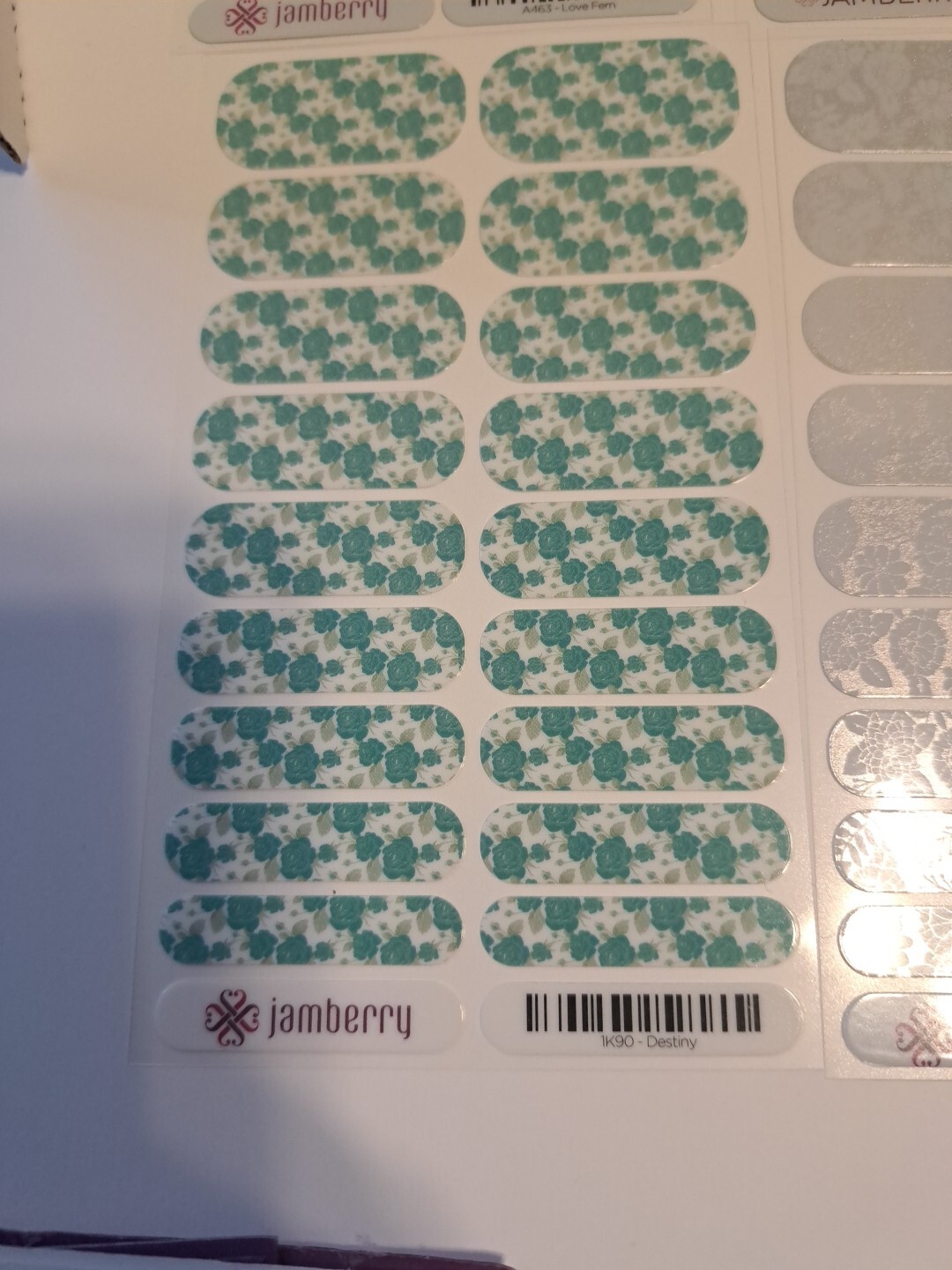 Jamberry Nail Wraps Lot of 10 Full Sheets Spring Florals