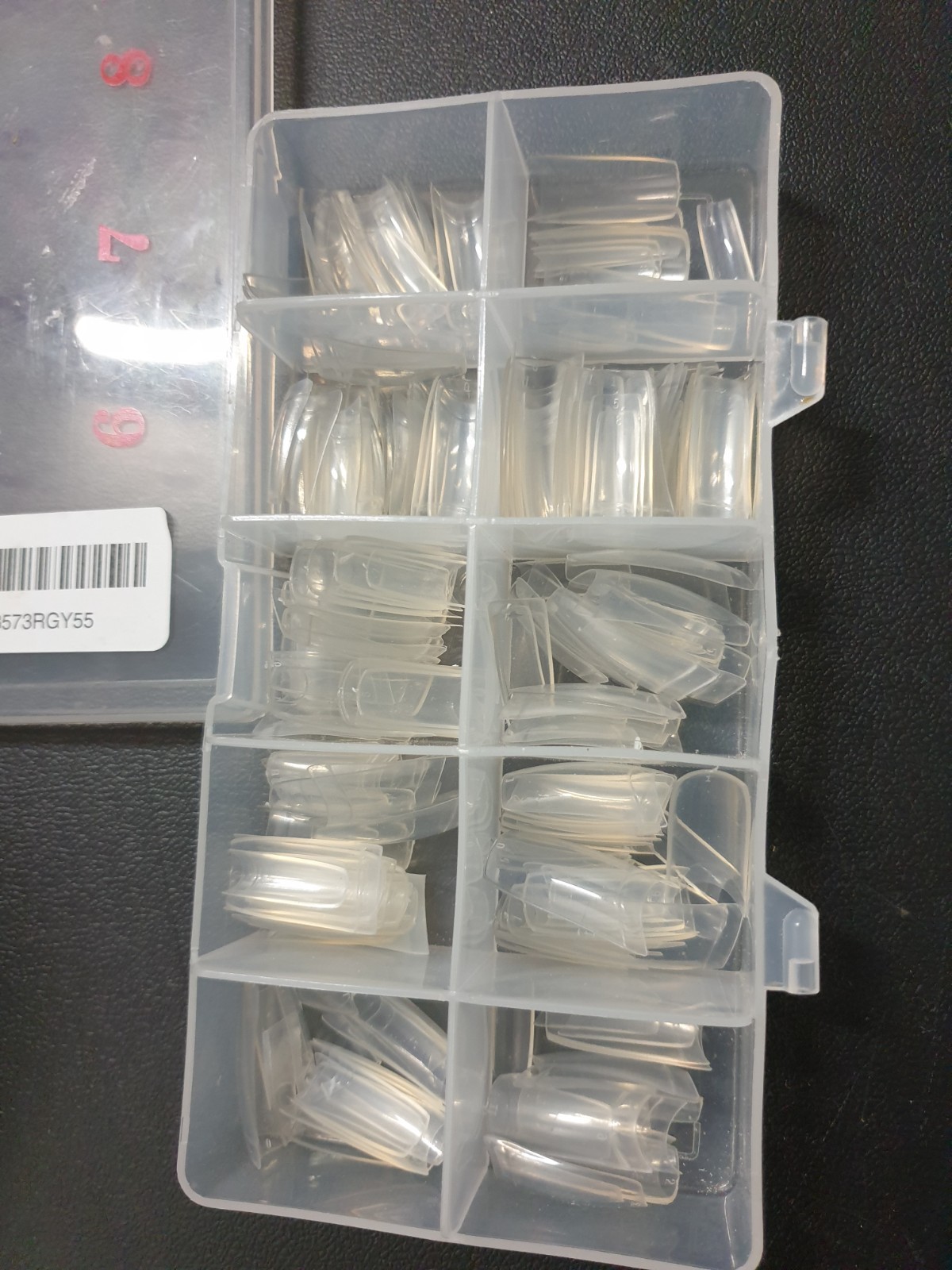 Natural Square Soft Gel Nail Extensions Clear Easy to Apply for Women & Girls