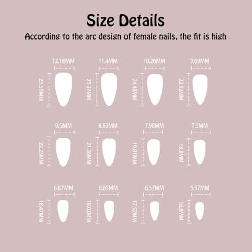 Green Almond Press on Nails Short Medium French Tip Ombre Green and Gold Leaf