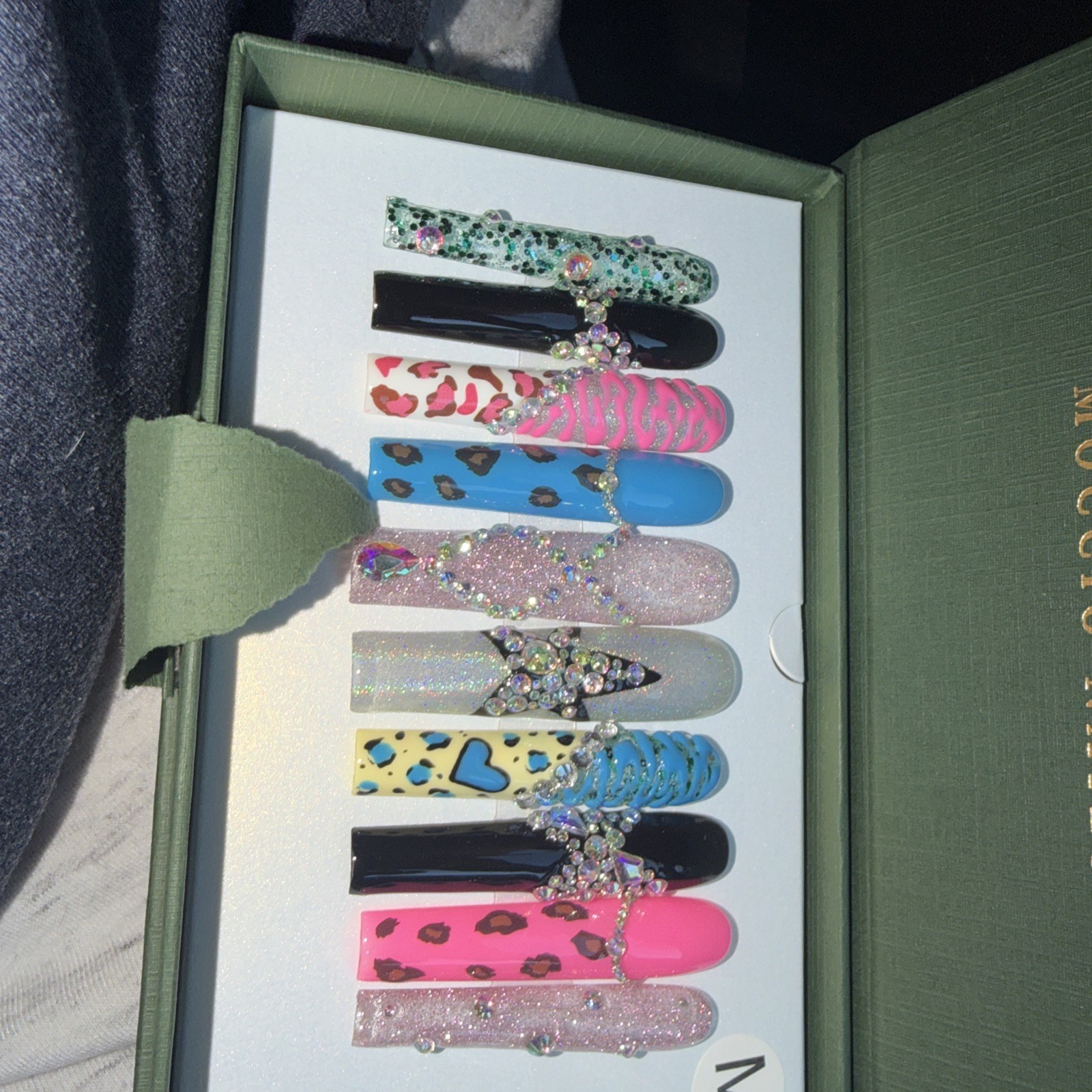 Set Of 2 Moccio Nails