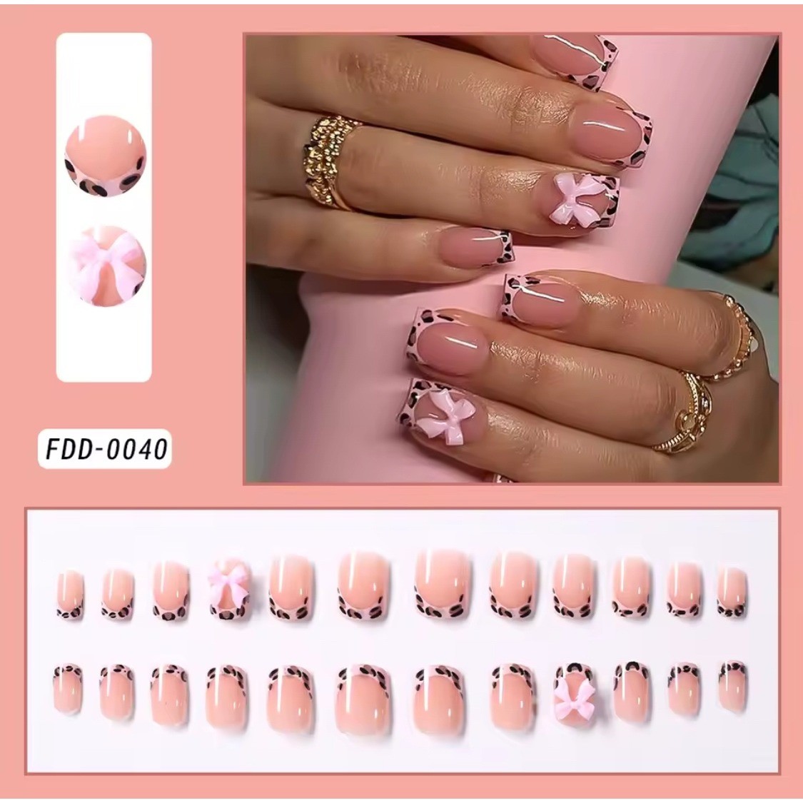 Bundle 10 singular Of 24pc Press On Nails Nail Tips Professional DIY Multi Set