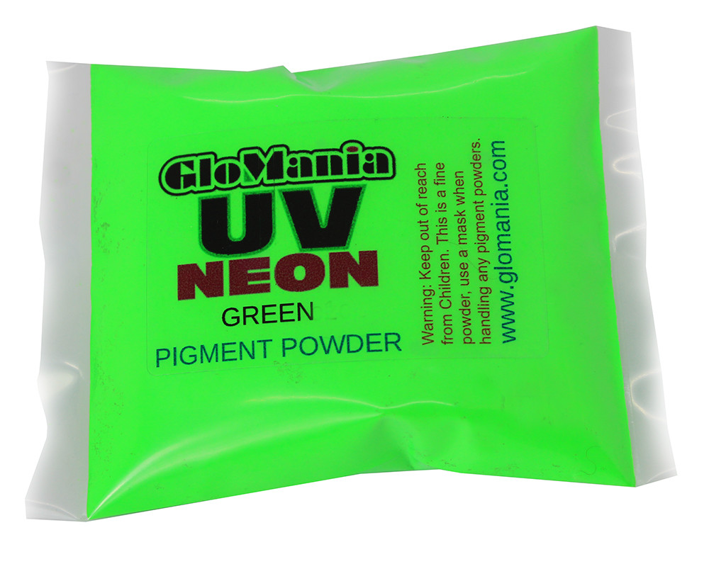 UV Neon Black Light powder 10 Color Set SAMPLER SLIME NAILS ART FREE UV KEYRING