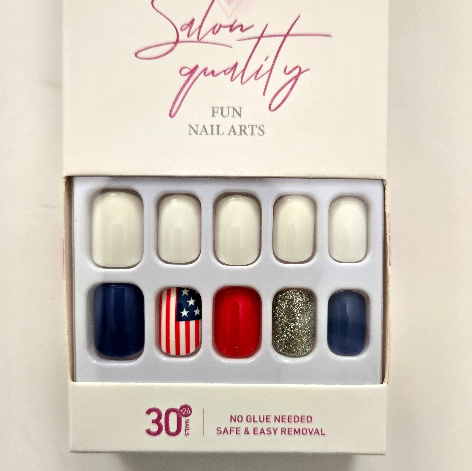 10 Boxes Vamony Press On Nails-American Spirit