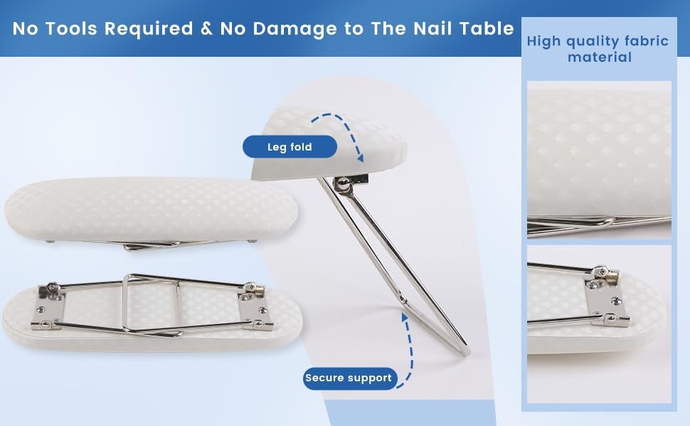 nail hand rest hand rest for nails techNail Art Manicure Hand Rest sz-122white