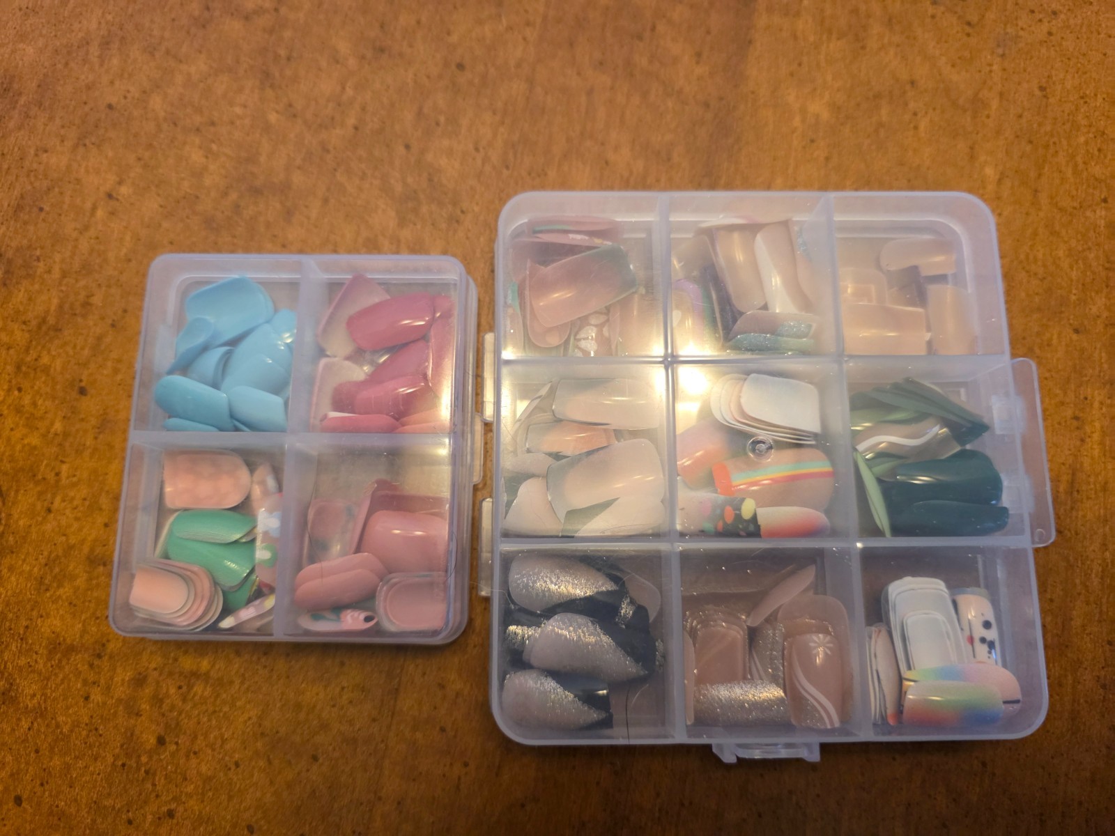 Lot of 29 Random Assortment False Fake Press On Nails NEW No Glue Included