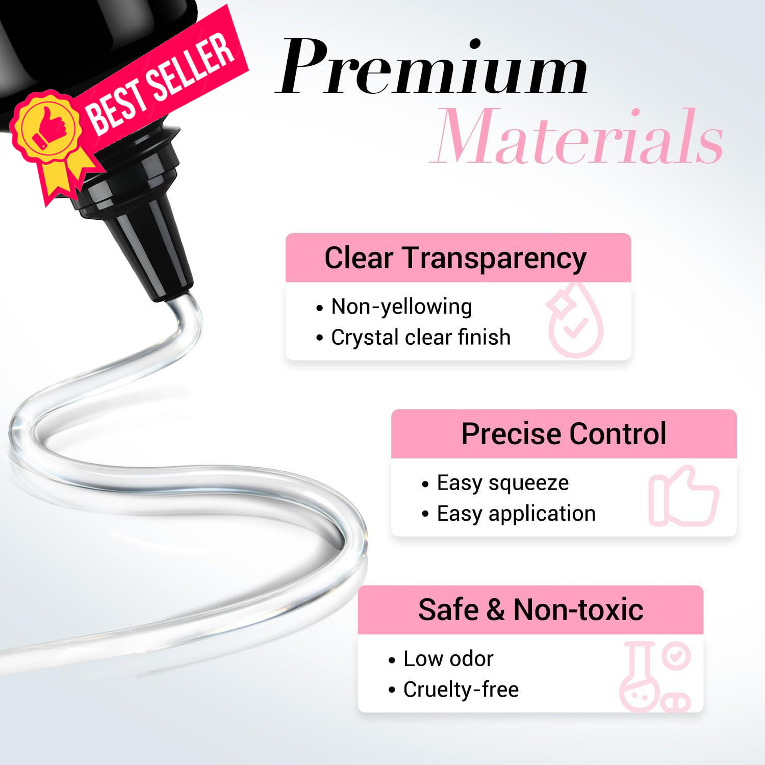 AZUREBEAUTY 3D Gel Nail Art, Sculpting for Molding, Pink