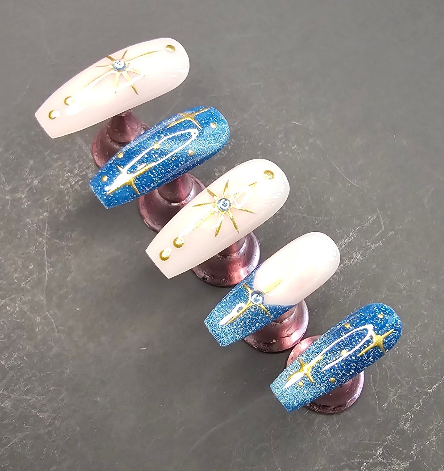 Press-On Nail Set #79: Celestial