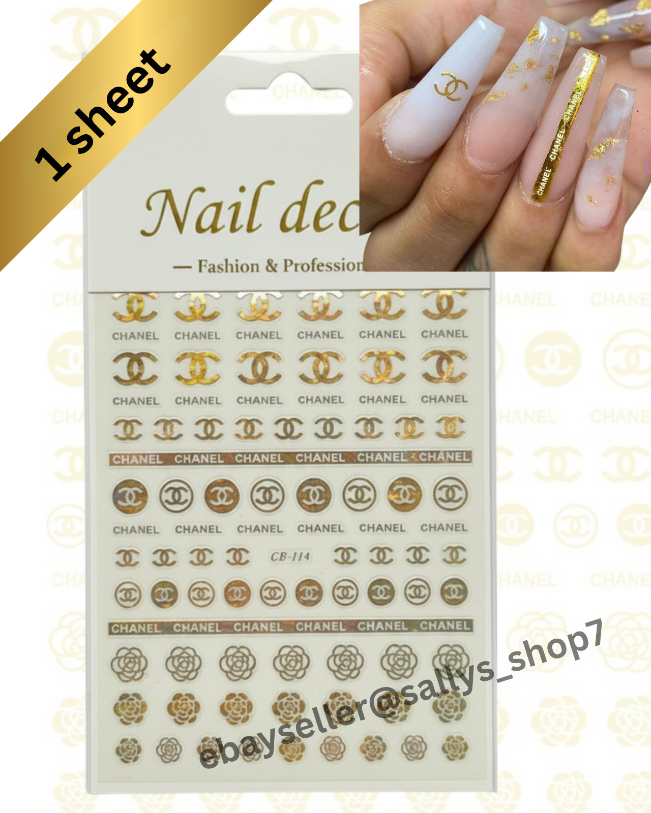 5D Embossed Nail Art Stickers: Gold Silver Luxury Craft Spring 20262scd dcsdc
