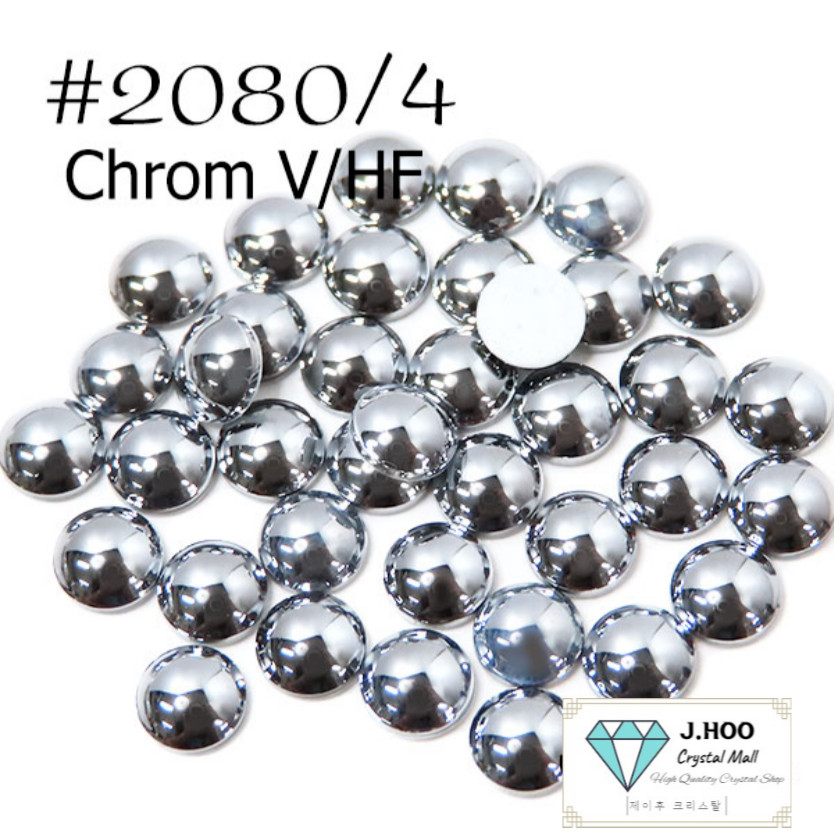 Swarovski 2080/4 Pearl Hotfix SS16 Flat Back 50pcs Multiple Colors