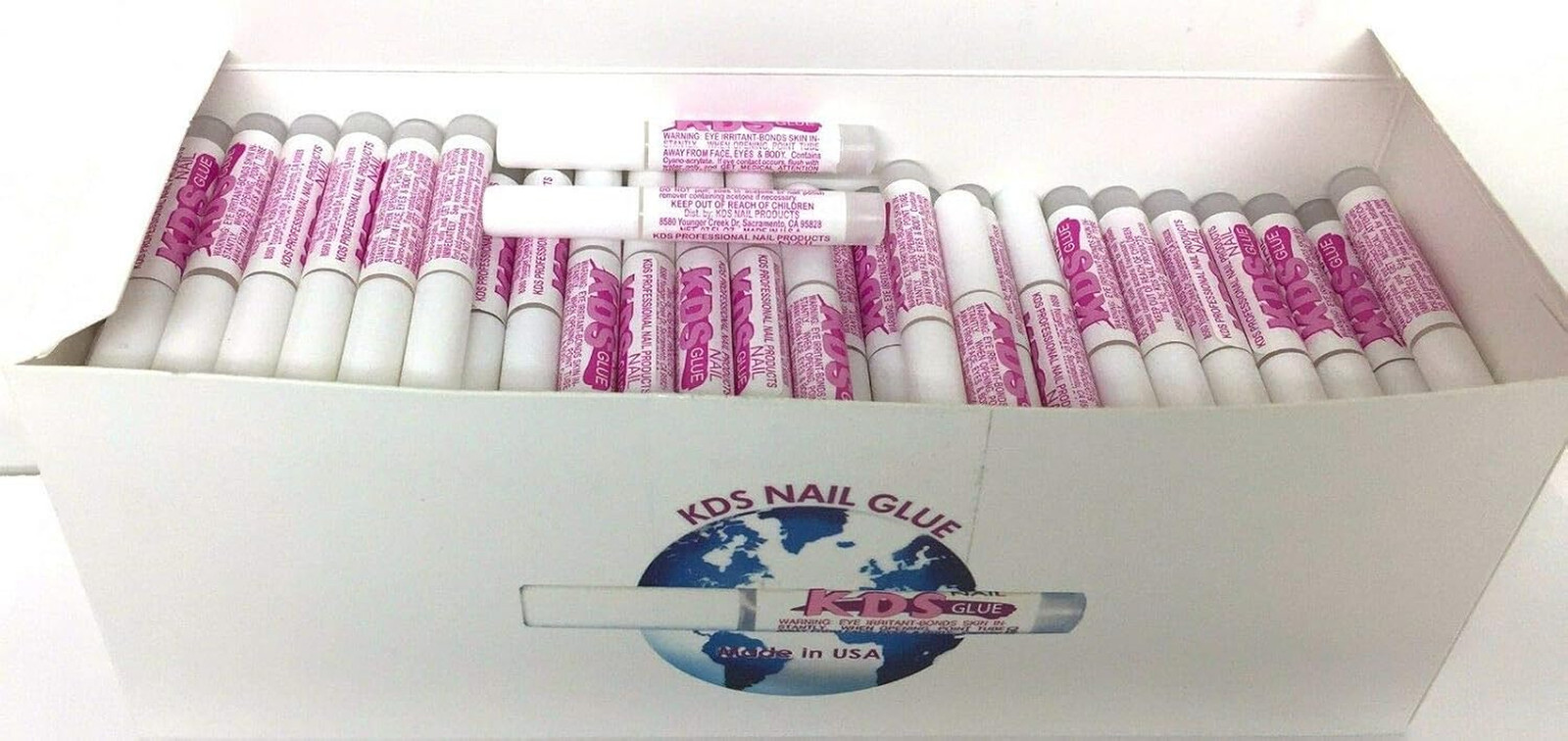 100 Pcs Nail Tip Glue – Super Strong Adhesive for Acrylic Nails
