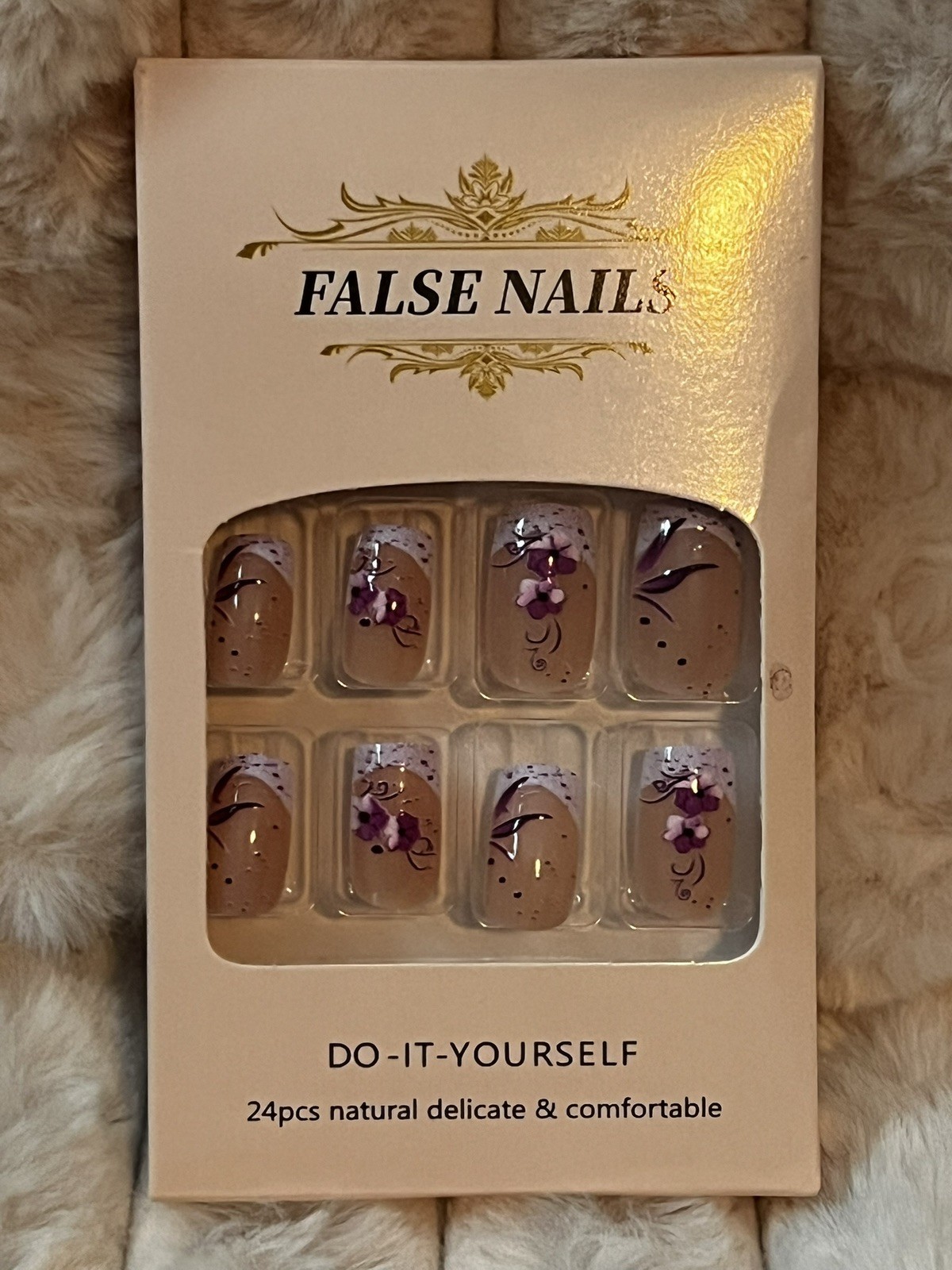 Press-On Nails Set – 24pc Multiple Sizes/Styles Will Bundle Ship – One Flat Rate