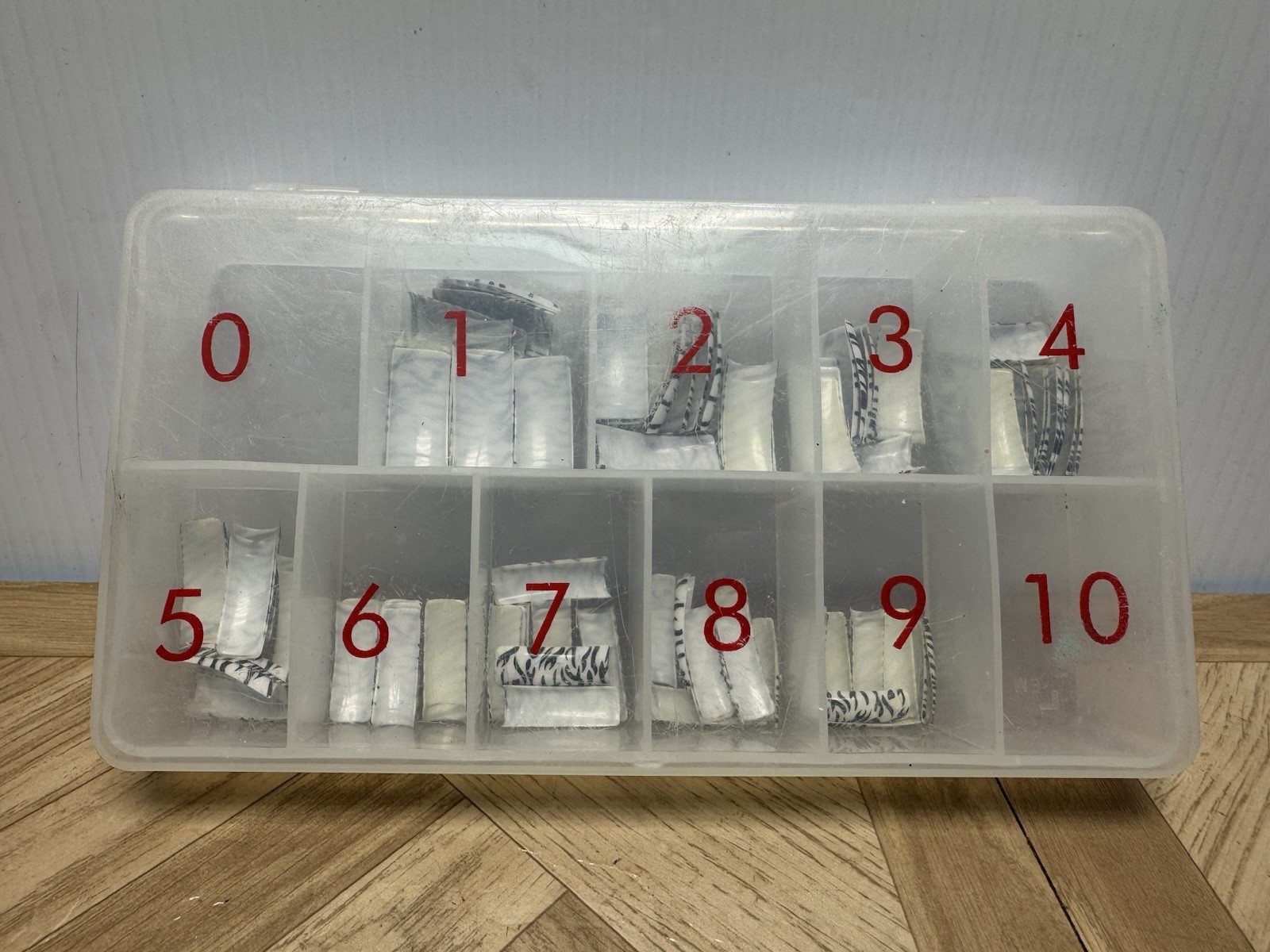 White Black Gray Pink Nail Tips – Lots Of Pieces Lot Of 8 Boxes