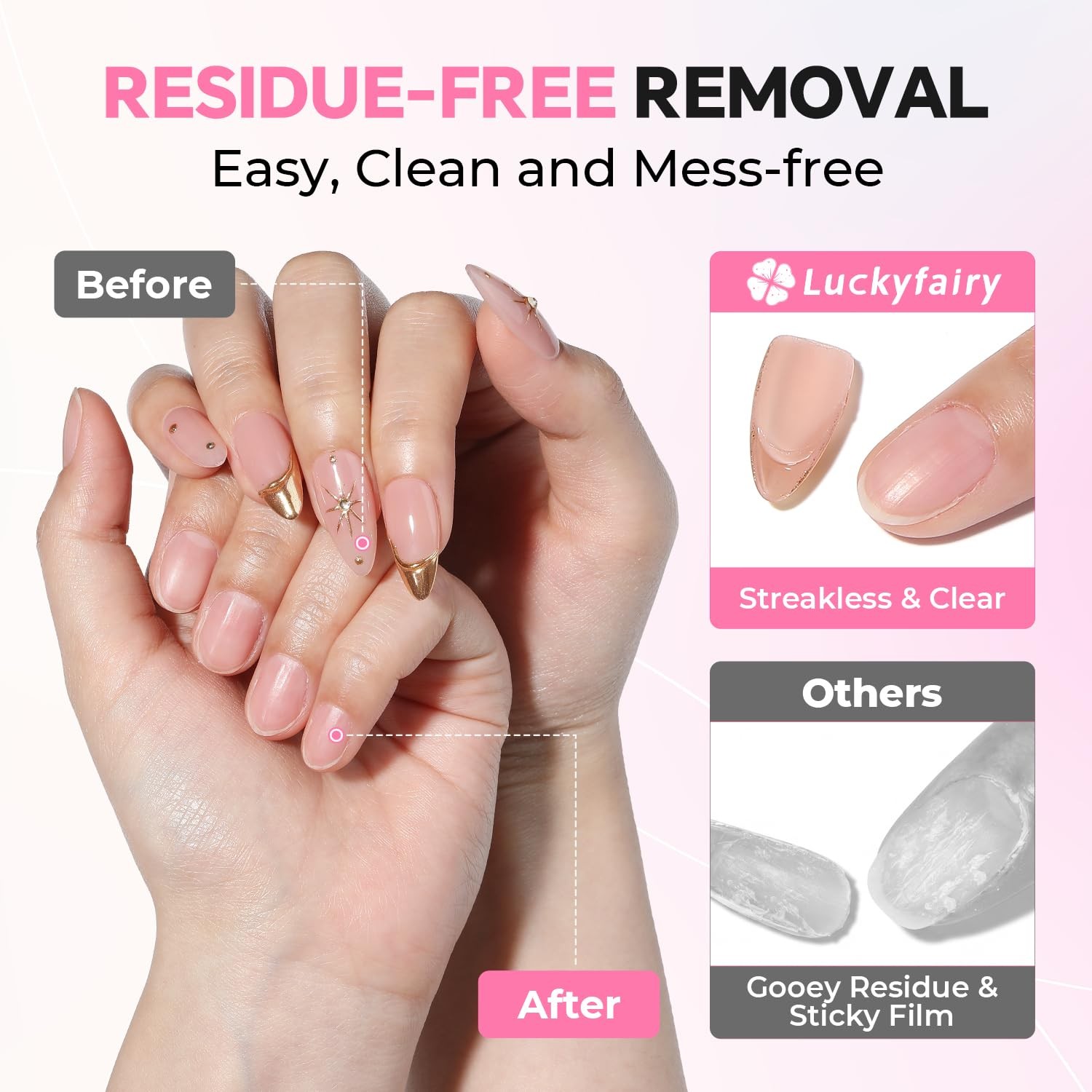 4PCS 15g Nail Glue for Press Ons with 20ml Pinpoint Glue Kit, Quick Dry Super…