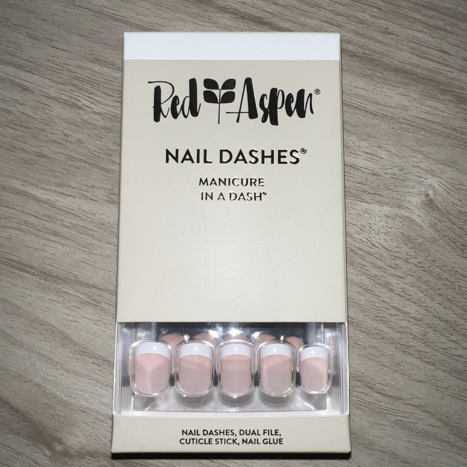 RED ASPEN NAIL DASHES*NELL’S FRENCH TIP*SHORT SQUARE*CLASSIC*