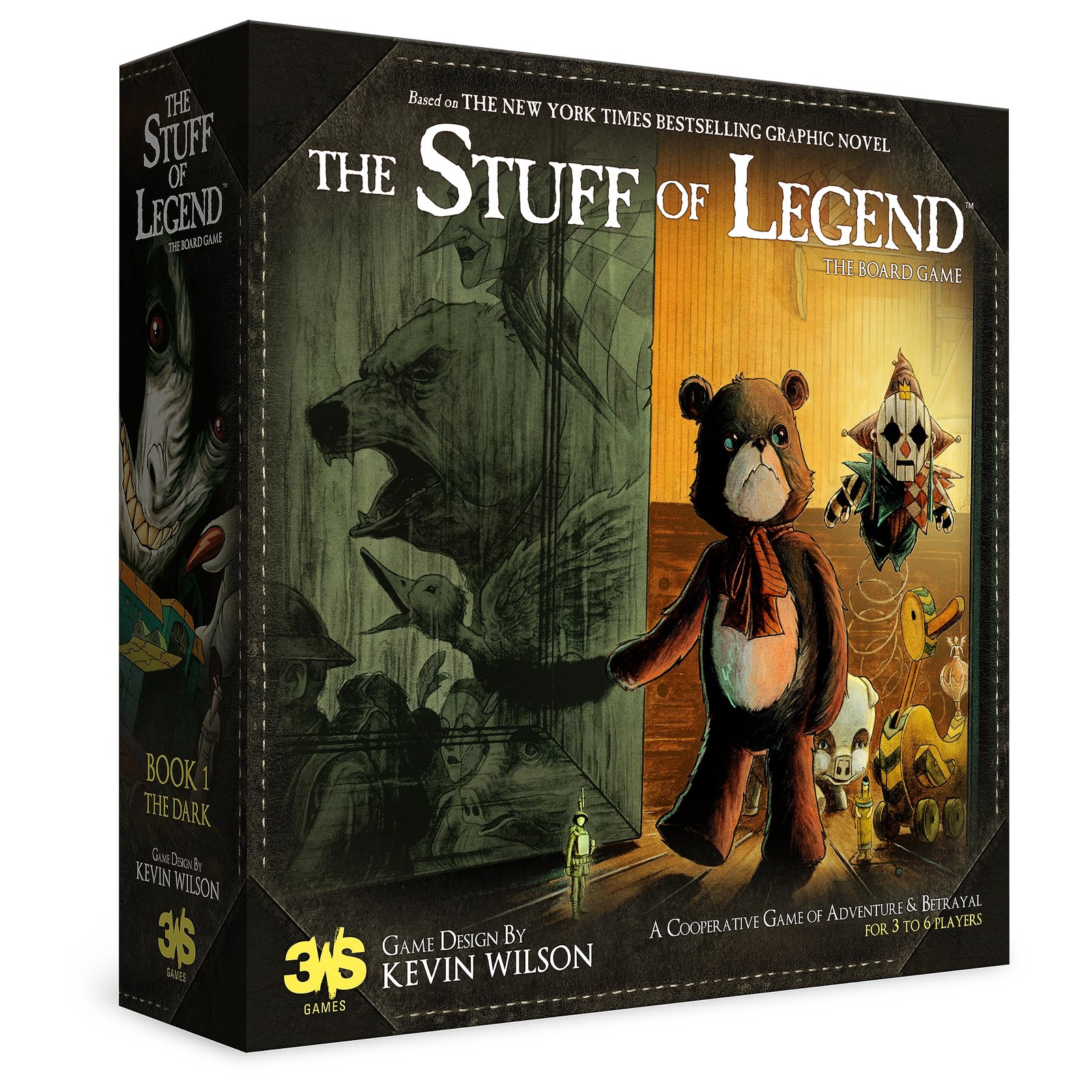 The Stuff of Legend: Board Game a semi-Cooperative square, thin
