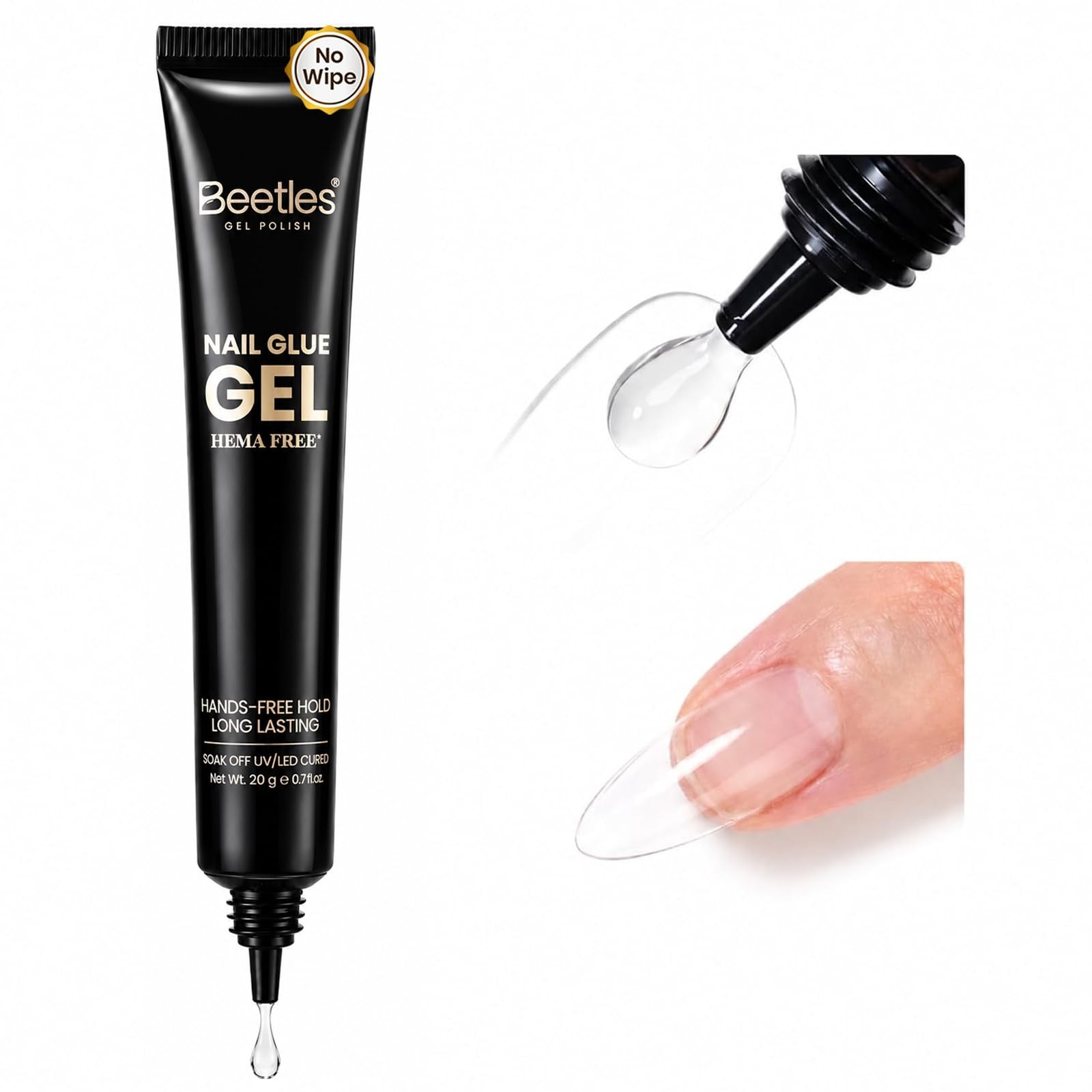 beetles 20g Clear Nail Tip Glue Gel