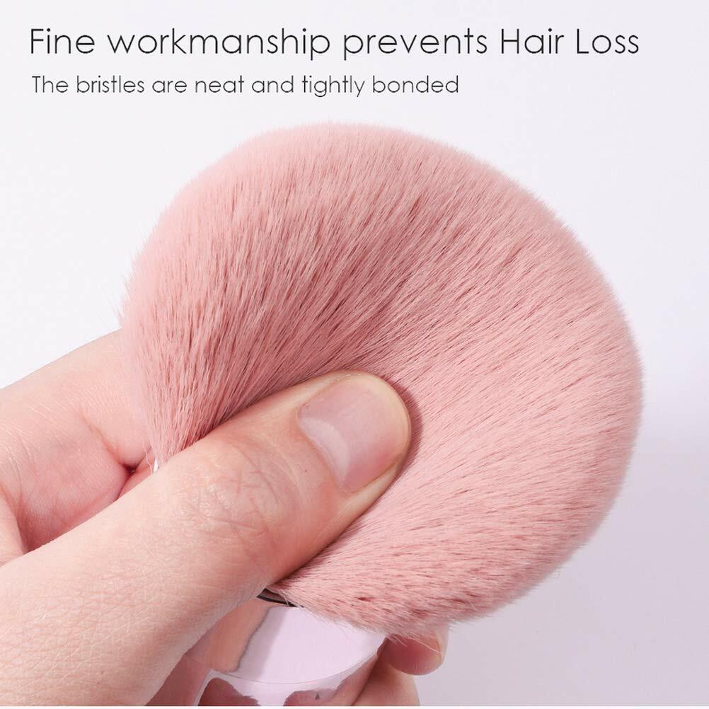 Soft Aluminum Handle Nail Cleaner Brush Nail Art Dust Brush Nail Art Tool