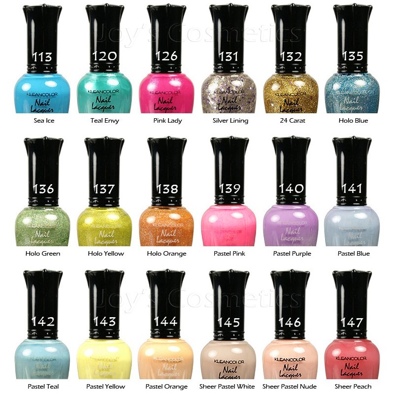 54 KLEANCOLOR Nail Lacquer (polish) ” Pick Your 54 Color” *Joy’s cosmetics*