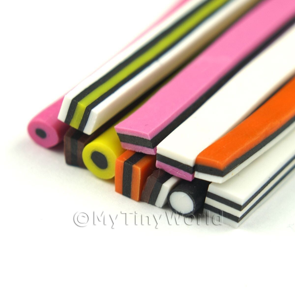 12 x Handmade Assorted All Sorts Nail Canes