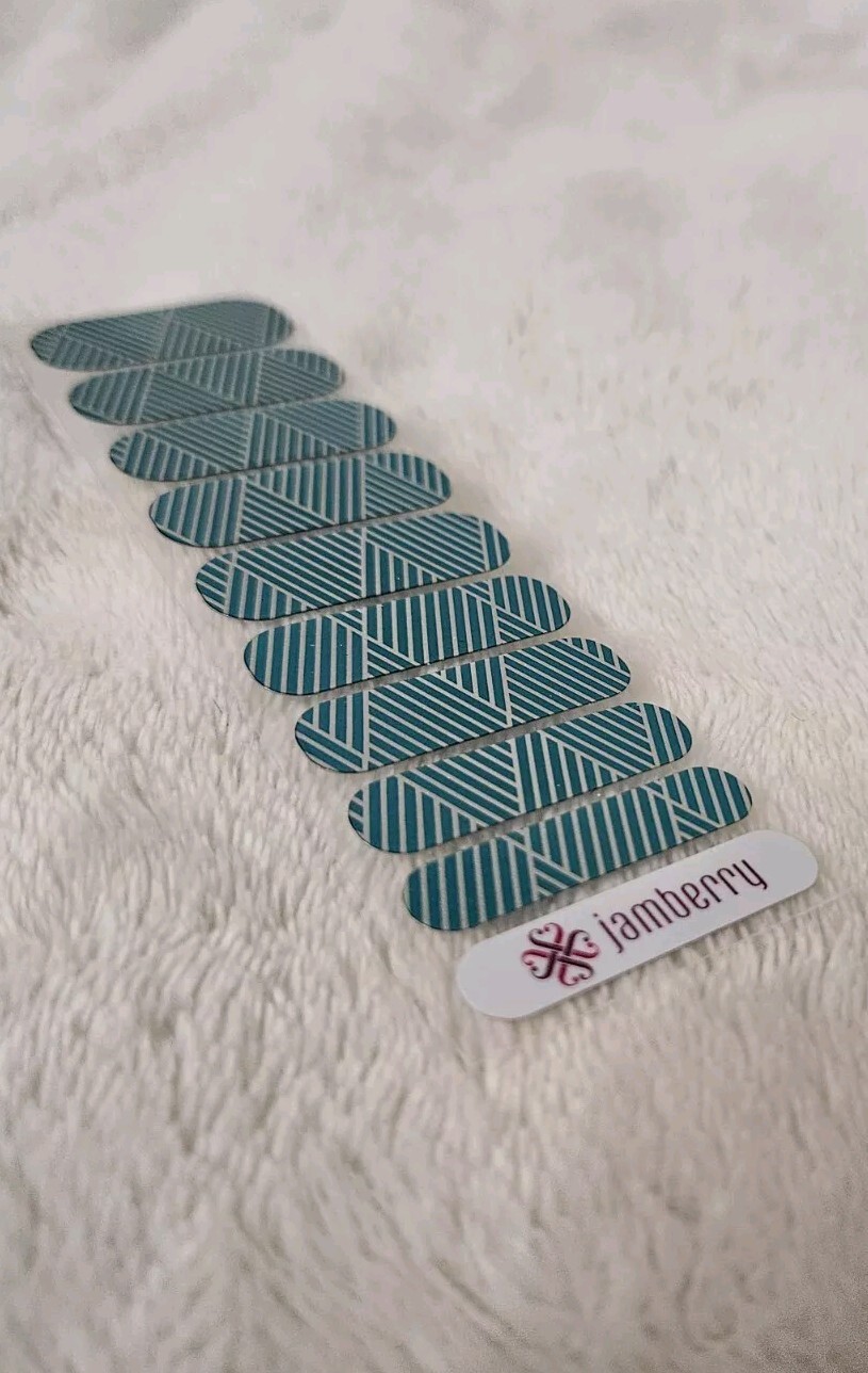 Jamberry HALF SHEETS Lot Of 22 METALLIC, GLITTER, & CLEAR!!! Easy NAIL ART