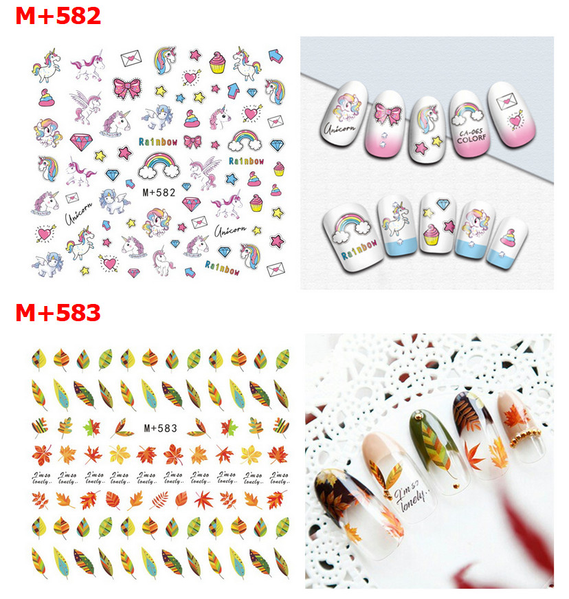 STAR RAINBOW ART KIDS FAKE NAIL STICKERS FOR GIRLS DECALS KITS TRANSFERS SET