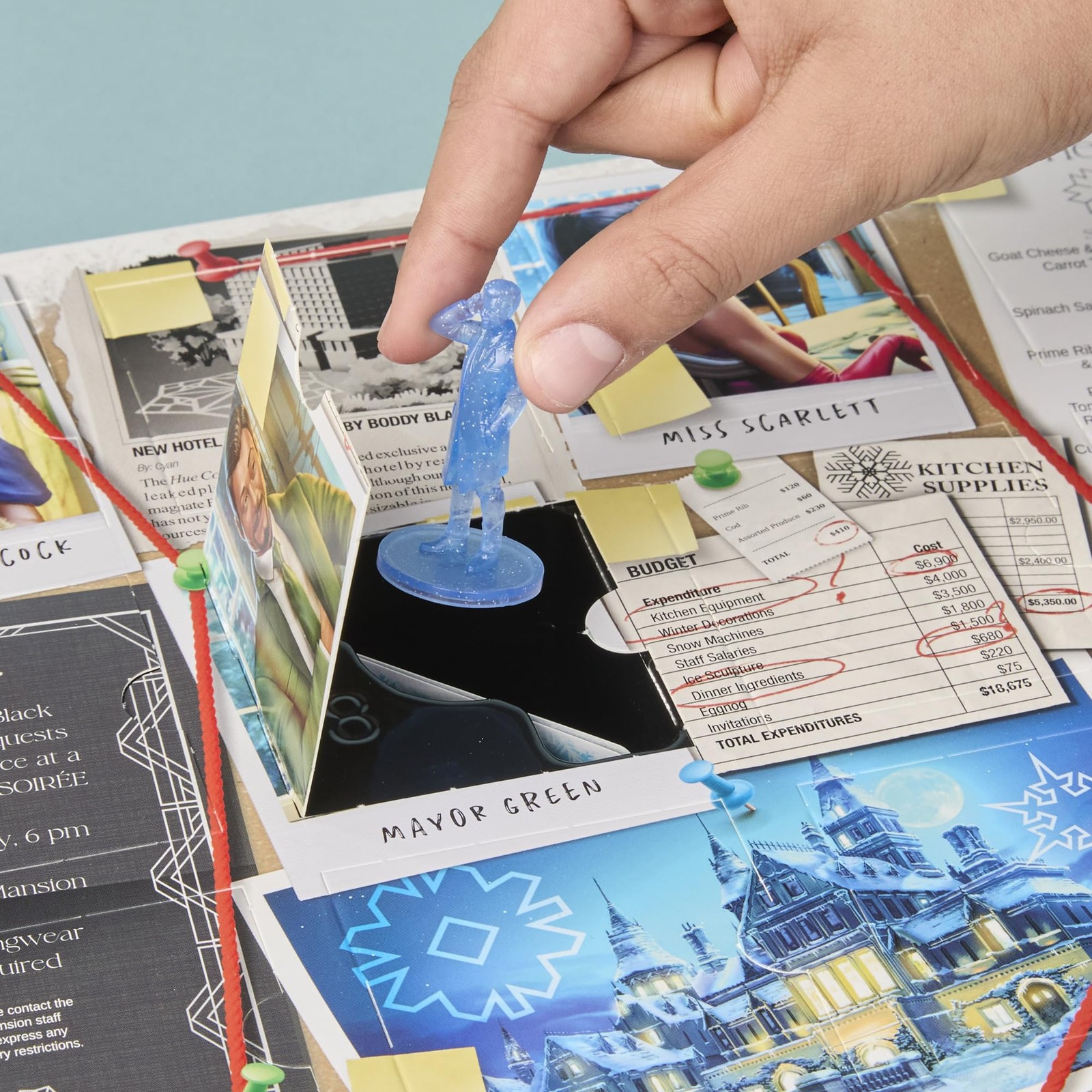 Clue Advent Calendar: 13 inches x 13 x 0.1 inches, Not Applicable