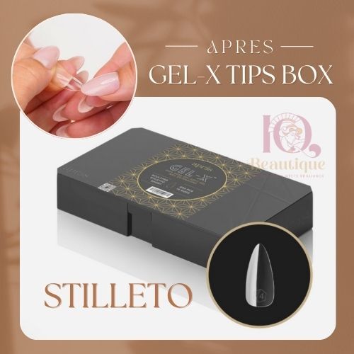 Apres Gel-X Sculpted Stiletto Long 2.0 Tips Box 14 Sizes – Pro 420pcs