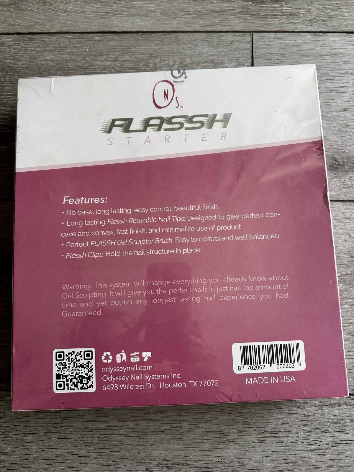 FLASSH Reusable Nail Tips. New in Box