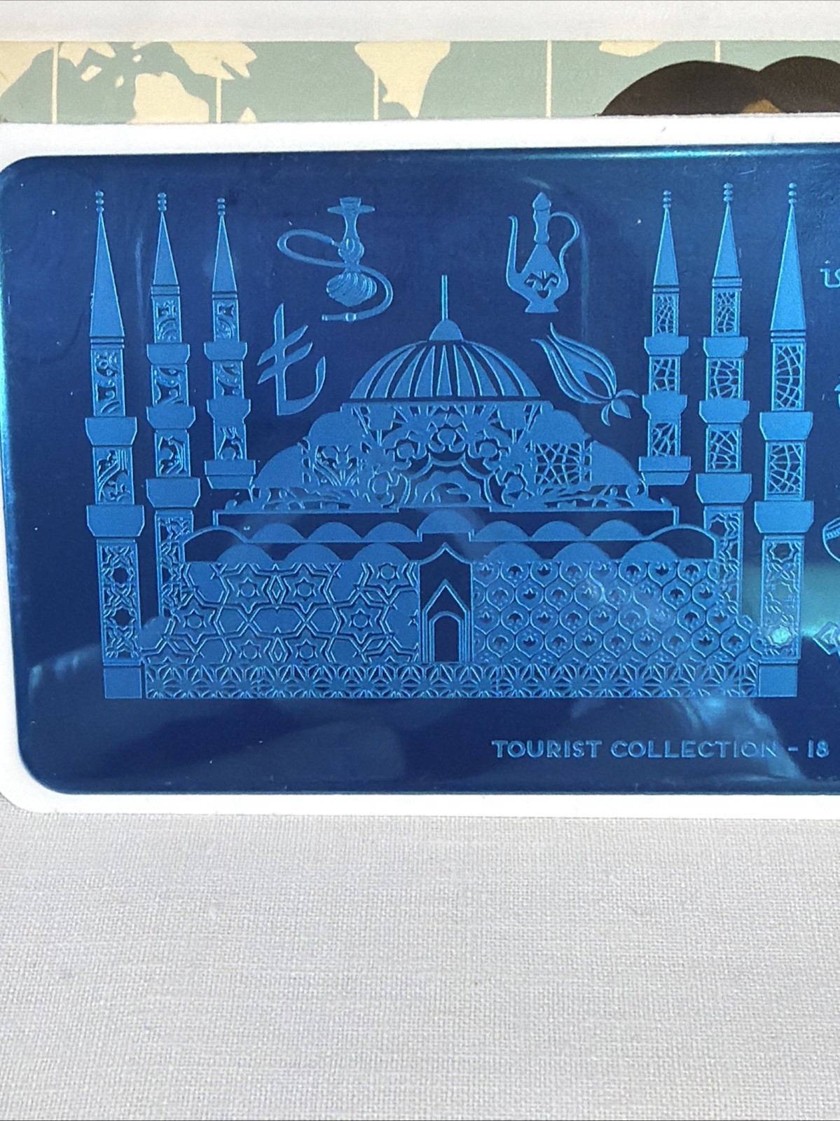 3 MoYou Tourist Collection Nail Stamp Plate Istanbul New Delhi Seoul Korea