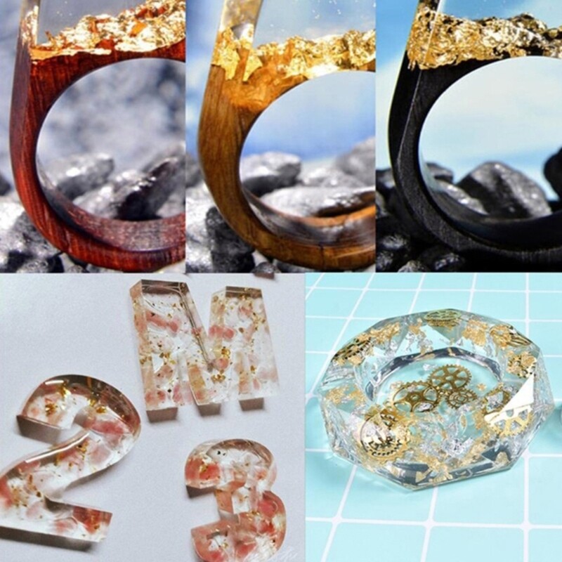 Foil Decorative Paper Gold Flakes for Artistic Projects and Home Decors