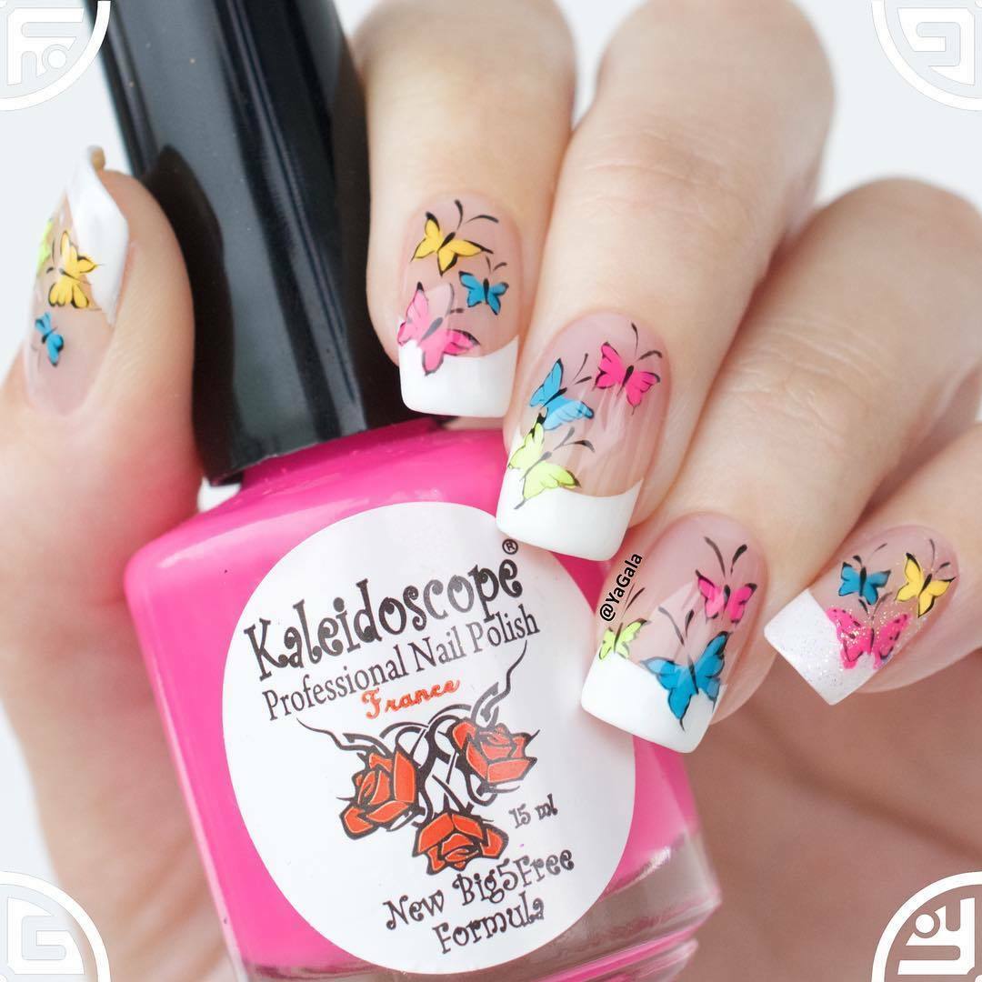 Whats Up Nails Butterflies Stencils for Nails, Nail Stickers, Nail Vinyls
