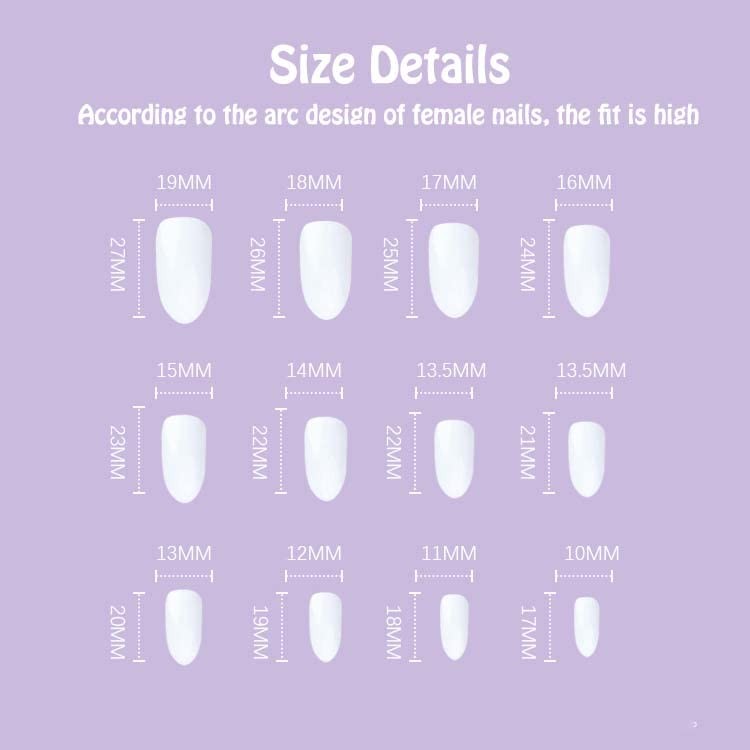 White Press on Nails Long Coffin, French Tip Fake Nail for Women with Nude Pink