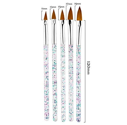 31pcs Nail Art Brushes Tools Set Dotting Tools for Gel Polish | Dust Brush,Strip