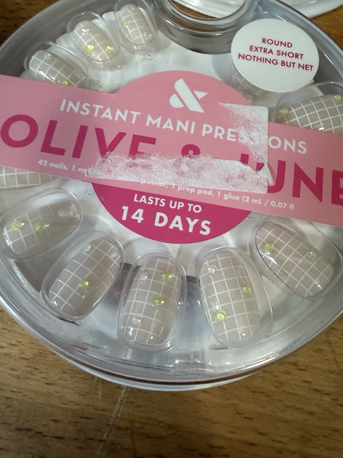 Lot of 6 Olive and June The Instant Mani Press On Nails Assorted Styles